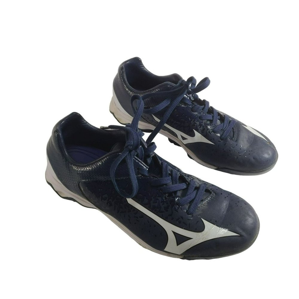 Mizuno Select Baseball & Softball Cleats Navy Blue White Men's 6